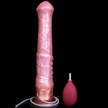 Gtooza_FAAK Long Ejaculation  Large Fantasy Horse Squirting Penis With Suction Cup Size S M L Silicone Anal Plug Sex Toys Shop gtooza.com