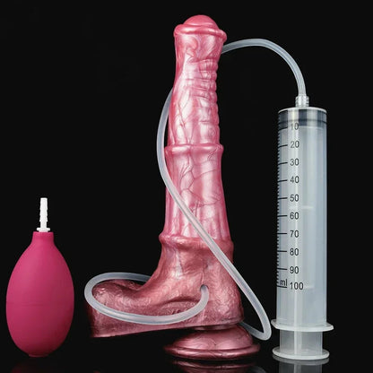 FAAK Silicone Large Knot Fantasy Squirting Penis With Suction Cup Ejaculation  Sex Toys Anal Plug Fast Shipping From US gtooza.com