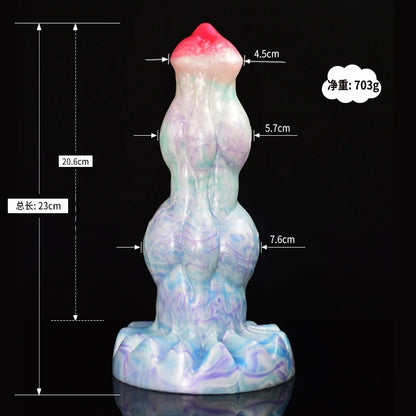 FAAK Silicone Large Knot Fantasy Squirting Penis With Suction Cup Ejaculation  Sex Toys Anal Plug Fast Shipping From US