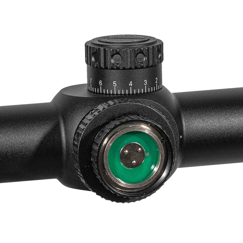 FIRE WOLF 10-60X50 SFIR Hunting Scope Glass Red Illumination Reticle Side Parallax Turret Lock Reset