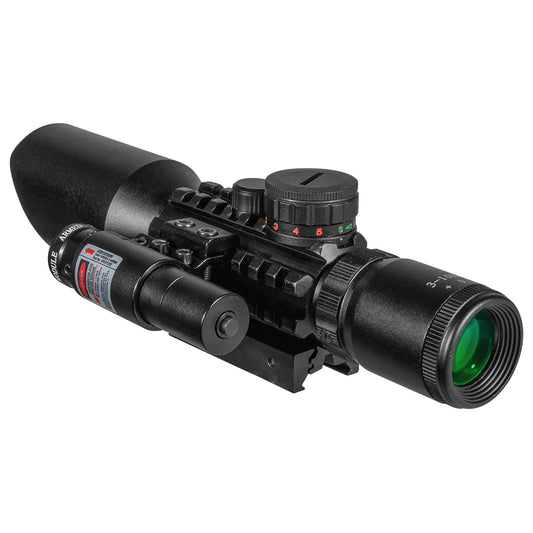 FIRE WOLF 3-10x42 Holographic Sight Hunting Scope Outdoor Reticle Sight Optics Sniper Deer Scopes Tactical M9 Model Riflescope