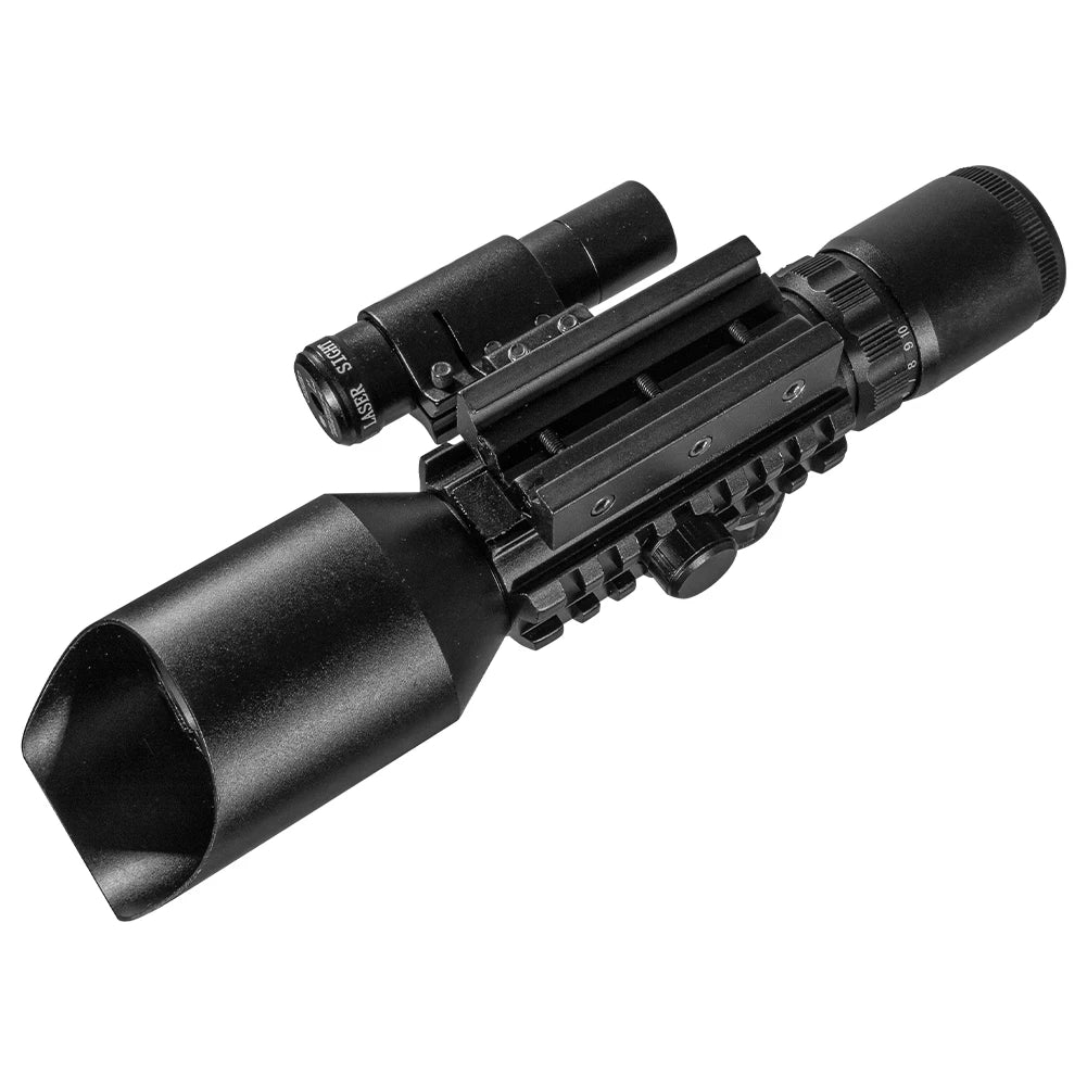 FIRE WOLF 3-10x42 Holographic Sight Hunting Scope Outdoor Reticle Sight Optics Sniper Deer Scopes Tactical M9 Model Riflescope