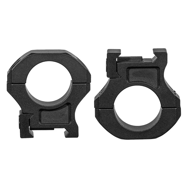 FIRE WOLF 7075 Aluminum Alloy   25.4mm High/lLow Profile Riflescope Rifle Scope Picatinny Weaver Mount Ring Bracket 21mm Mount