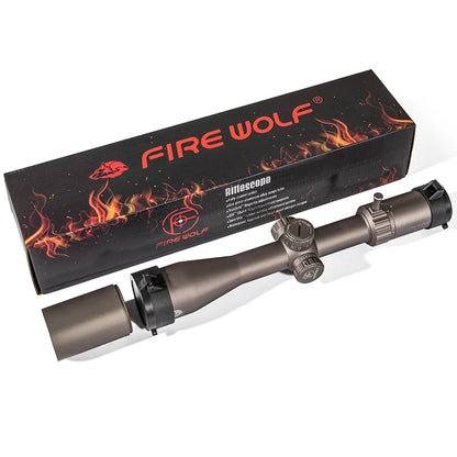 FIRE WOLF DE 4-16x44 SF tactical RifleScope 1/10Mil Adjust High Definition Wilde Angle Eyepiece Spotting scope  rifle hunting