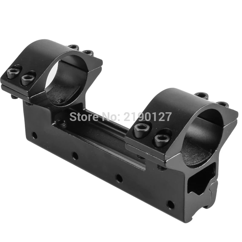 FIRE WOLF Double Clamp Scope Mount Ring 25.4mm Length 100mm High Quality Metal Tactical Hunting Fits 11mm Dovetail Rail