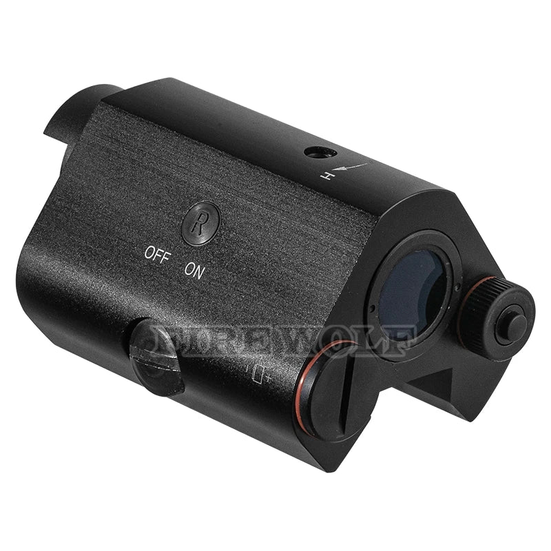 FIRE WOLF G36 Red Dot Sight with Red Laser Scope Holographic  20mm Weaver Rail Mount  Tactical Hunting Optics