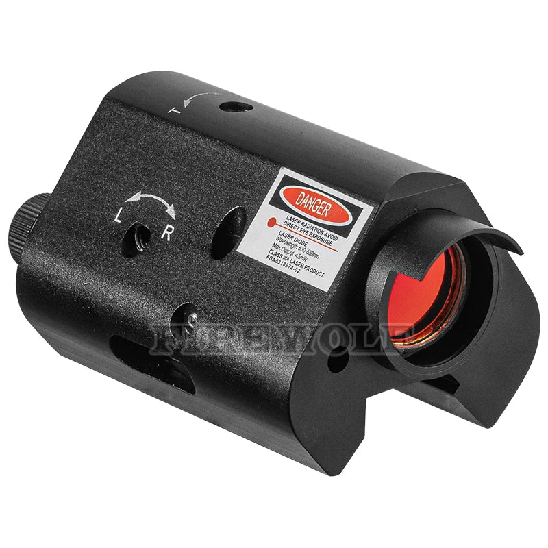 FIRE WOLF G36 Red Dot Sight with Red Laser Scope Holographic  20mm Weaver Rail Mount  Tactical Hunting Optics