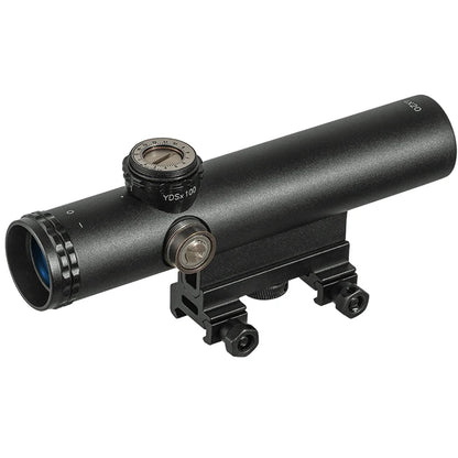 FIRE WOLF HD 4X20 Tactical Scope with BDC Turret Mil-DOT Reticle  Hunting