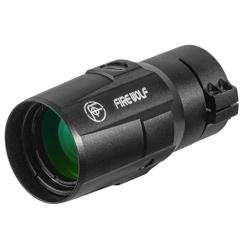 FIRE WOLF  High Qualit 2X Magnifier Optical  Rifle Scope  Quick  Short Scope