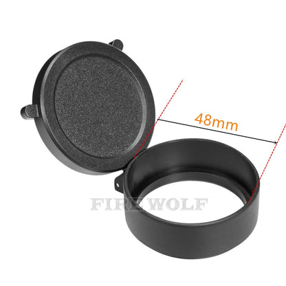 FIRE WOLF Rifle Scope Cover Quick Flip Spring Open Lens Cover hunting accessories Cap Protect Objective Cap  Optical sight