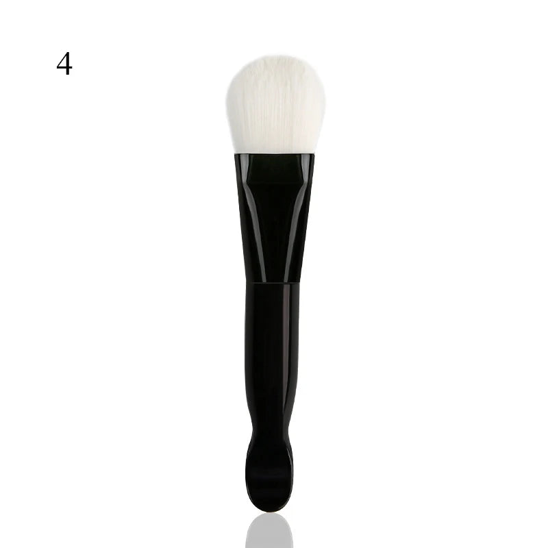 Face Mask Brush Flat Soft Hair Facial Cleansing Skin Care Blender Foundation Applicator Concealer Brush Beauty Makeup Tool