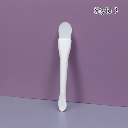 Face Mask Brush Flat Soft Hair Facial Cleansing Skin Care Blender Foundation Applicator Concealer Brush Beauty Makeup Tool