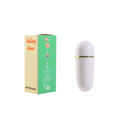 Face Oil Absorbent Volcanic Roller Stone Facial Oil Removing Absorbing Rolling Matte Portable Face Skin Care Tool Custom Logo