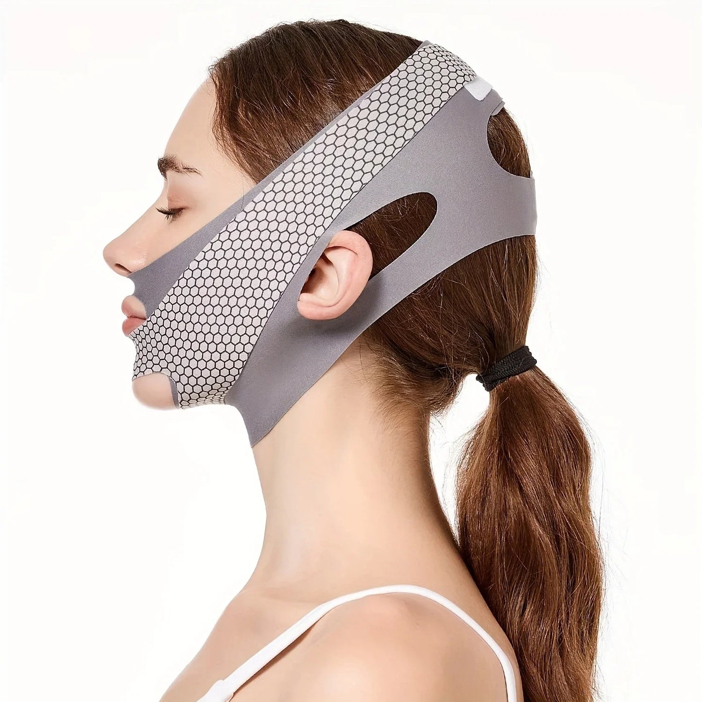 Face Slimming Bandage V Line Face Shaper Face Lifting Belt Anti Wrinkle Facial Massage Strap Double Chin Reducer Skin Care Tools