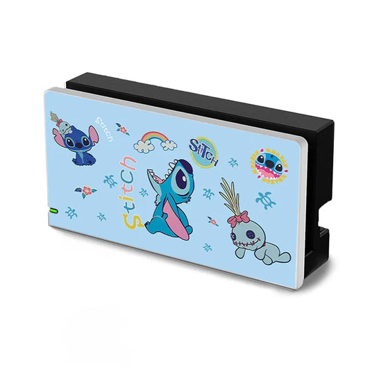 Faceplate Protective Cover For Nintendo Switch Oled TV Dock Station Cute Cartoon Anime Decorative Replacement Front Plate Case