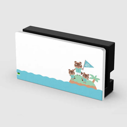 Faceplate Protective Cover For Nintendo Switch Oled TV Dock Station Cute Cartoon Anime Decorative Replacement Front Plate Case