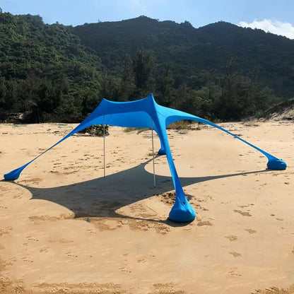 PC Family Beach Awning 2.1M*1.5M Ultralight Sun Shade Tent Outdoor Waterpro