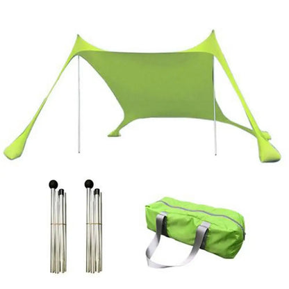 PC Family Beach Awning 2.1M*1.5M Ultralight Sun Shade Tent Outdoor Waterpro