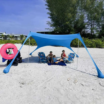 PC Family Beach Awning 2.1M*1.5M Ultralight Sun Shade Tent Outdoor Waterpro