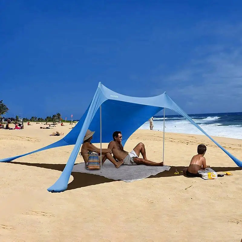 PC Family Beach Awning 2.1M*1.5M Ultralight Sun Shade Tent Outdoor Waterpro