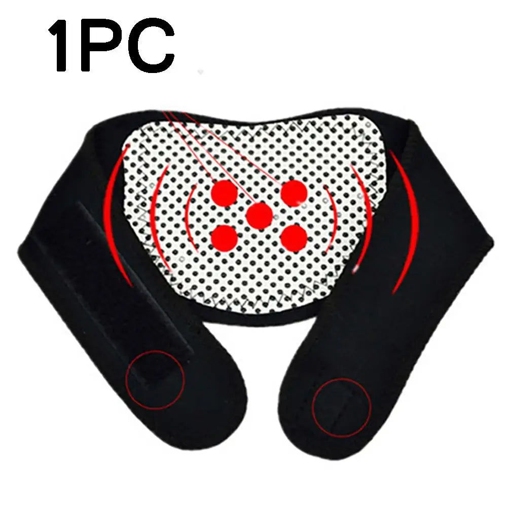 PC Far Infrared Tourmaline Massager Warmer Cervical Disc Therapy Neck Care