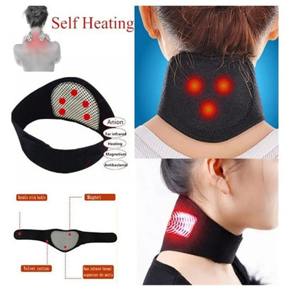 PC Far Infrared Tourmaline Massager Warmer Cervical Disc Therapy Neck Care