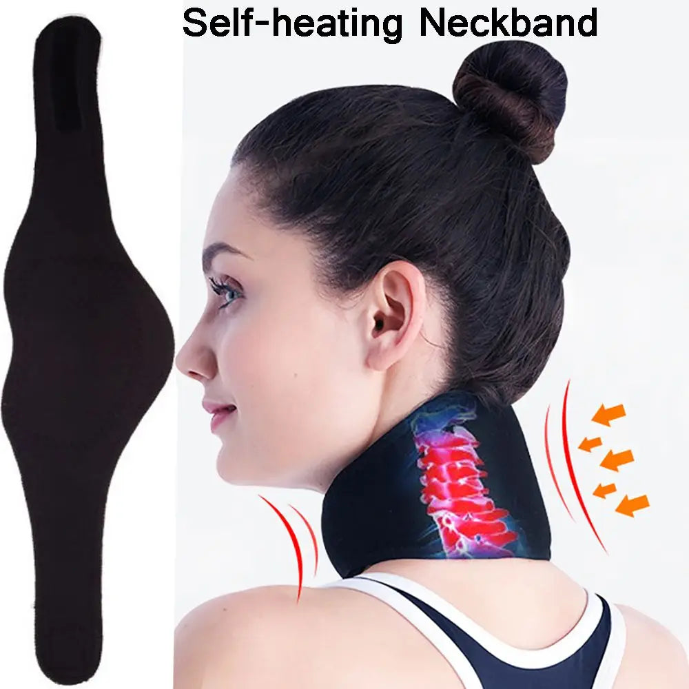 PC Far Infrared Tourmaline Massager Warmer Cervical Disc Therapy Neck Care