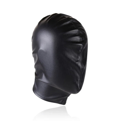 GtoozaFetish Bdsm Bondage Sensory Deprivation Mask Erotic Accessories Adjustable Leather Hood Sex Toys  Women Slave Adult Role Play gtooza.com