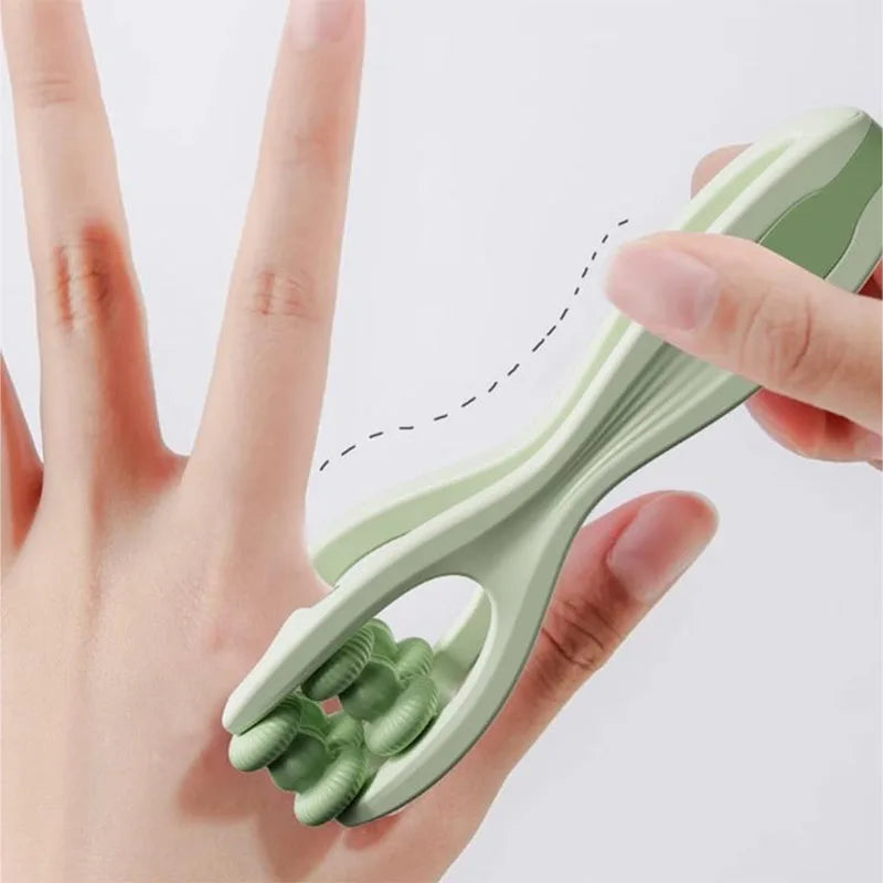 PC Finger Massager Dual-Row Roller Design Easy Use Relieve Finger Fatigue P