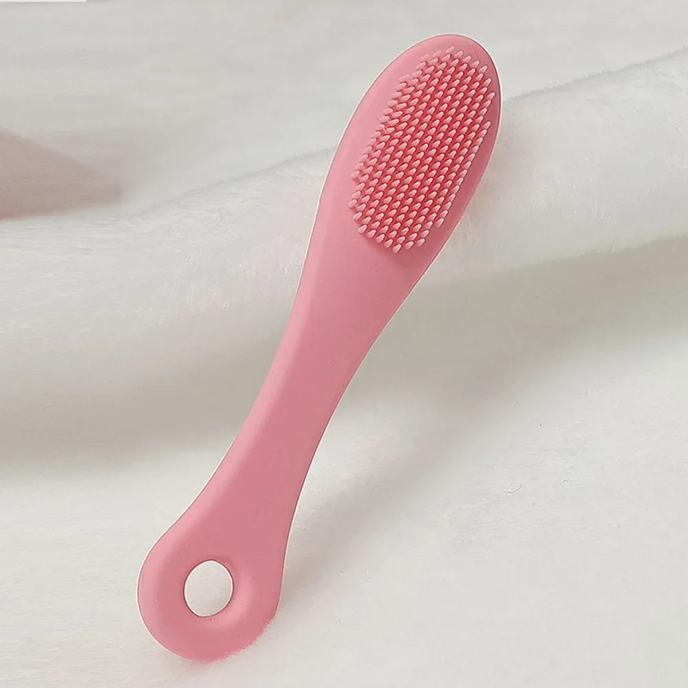 Finger Shape Silicone Face Cleansing Brush Facial Cleanser Pore Cleaner Exfoliator Face Scrub Washing Brush Women Skin Care Tool