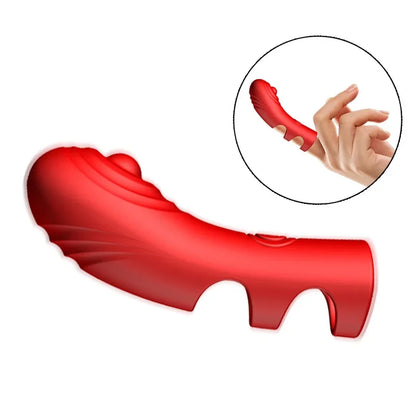 Finger Women  G Spot Clitoral Stimulator Rechargeable Mini Vibrator Female Sex Toys Pleasure