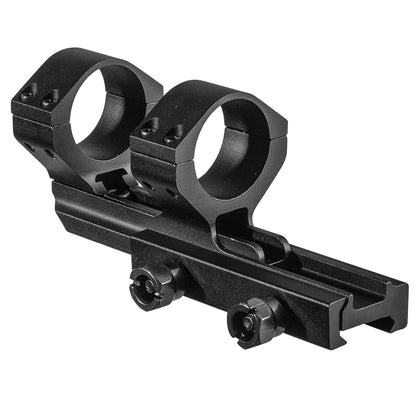 Fire Wolf Adjustable Spacing Extended Scope Mount with Picatinny Base