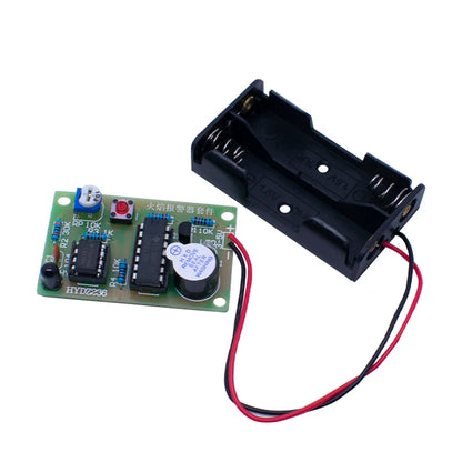 Fire flame detection Fire monitoring detection fire automatic alarm module electronic production kit DIY