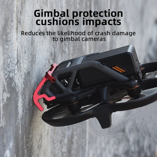 Flight Anti-collision Collision Bumper Lens Gimba Protection Cover Aluminum Alloy Holder  DJI Avata 1 Drone Accessories