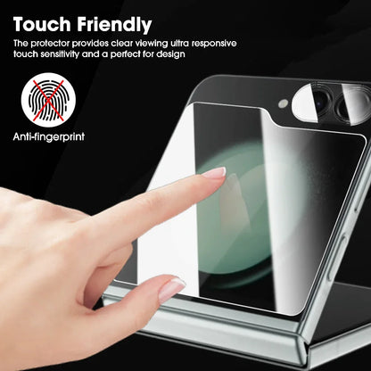 Flip6 Camera & Screen Protector For Samsung Z Flip 6 5G HD Transparent Tempered Glass 9H Hardness Protective Film Cover