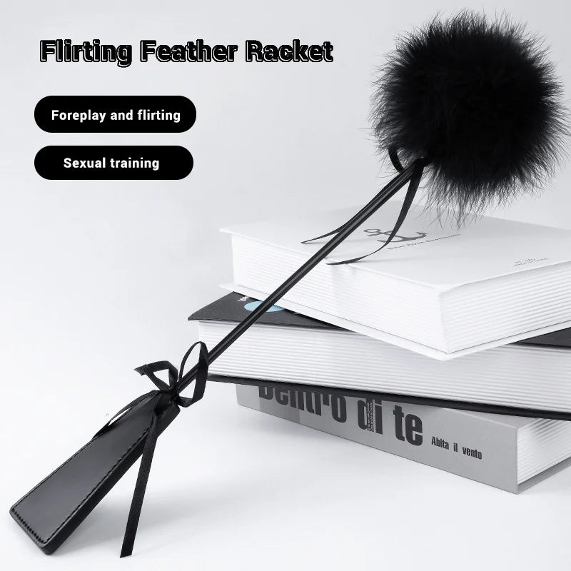 Flirting Feather Shooting Sex Toys Sexual Training eplay Teasing Bondage Equipment Adult Products SM