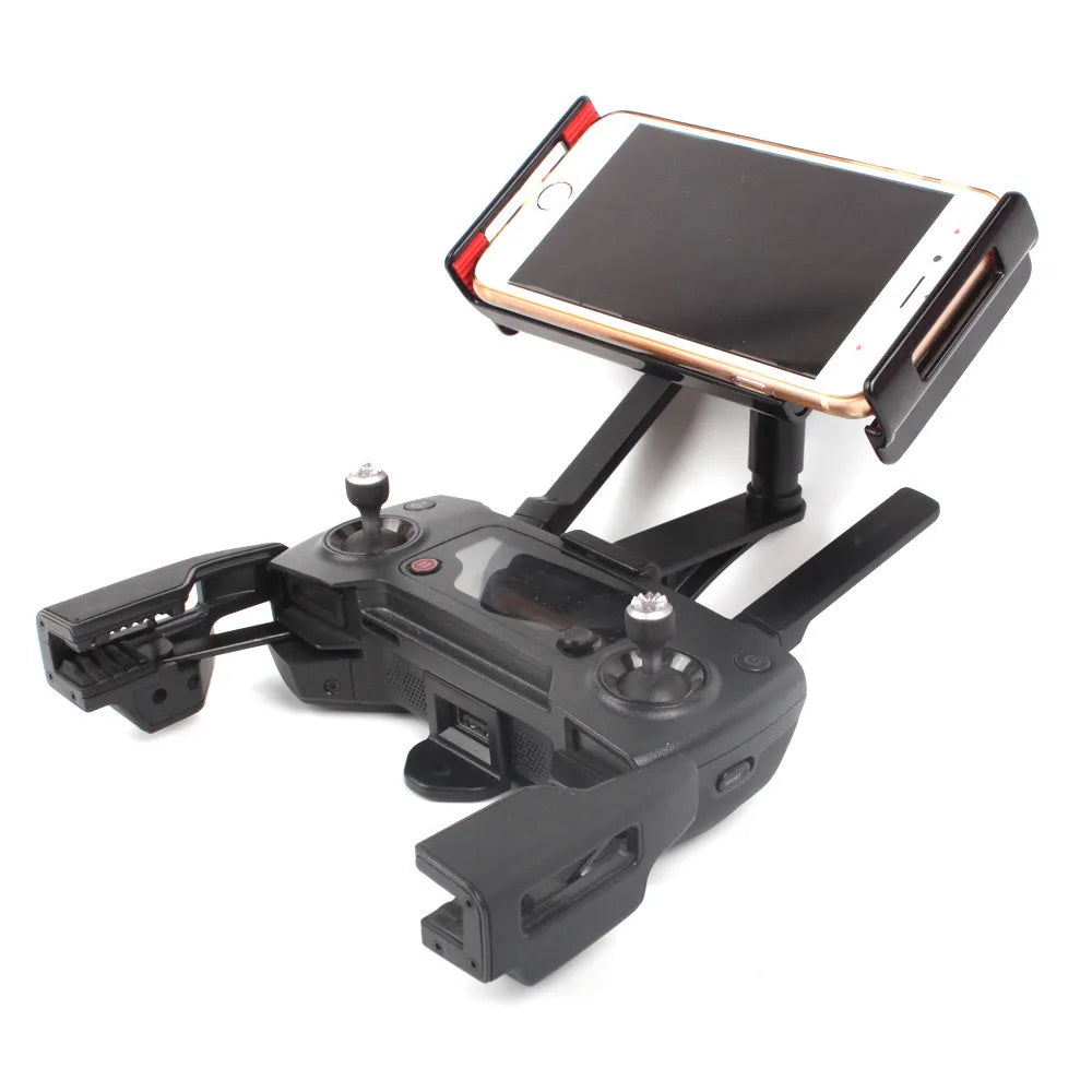 Foldable Phone Tablet Bracket Mount Clip For DJI Spark Remote Control DJI Mavic Air Monitor Holder Mavic Pro Support Accessories