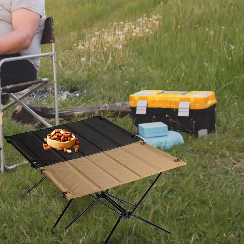 PC Folding Camping Table Camp Table Portable Aluminum Alloy Camping Table O