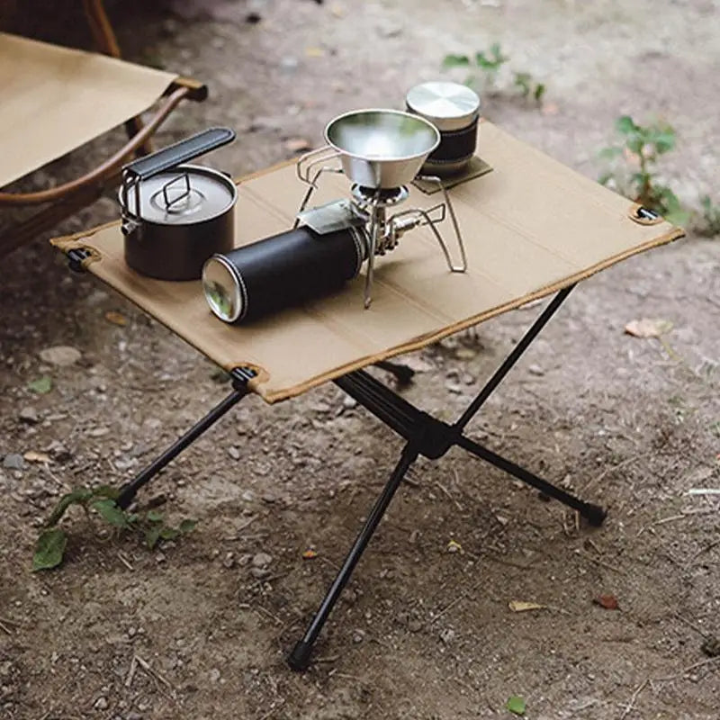 PC Folding Camping Table Camp Table Portable Aluminum Alloy Camping Table O