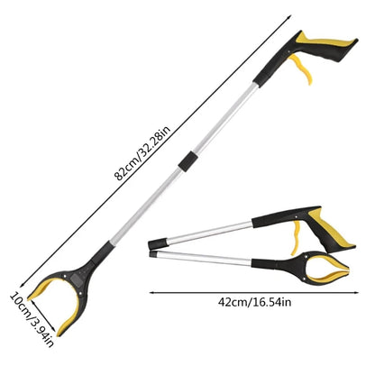 Foldings Grabber Reacher  Elderly 32'' with Magnets Reachers  Disabled & Seniors Trash Grabber Tool 40JE