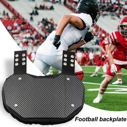 PC Football Back Plate Professional Kids Football Backplate Hard Outer Shel