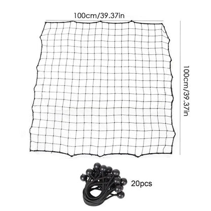 PC Football Rebounder Net Sports Ball Replacement Net 39.37x39.37 Inches So