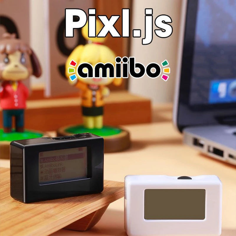 For Amiibo Smart Simulator NFC Pixl Infinite Card Swipe Character Induction Burner Toy With OLED Screen For Nintendo Switch Game