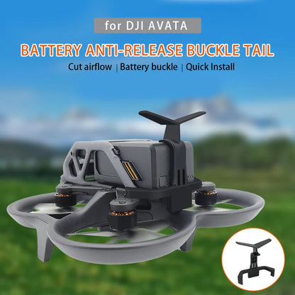 For DJI AVATA Crossover Machine Battery Anti falling Buckle Tail Wing Spoiler Decoration UAV Accessories