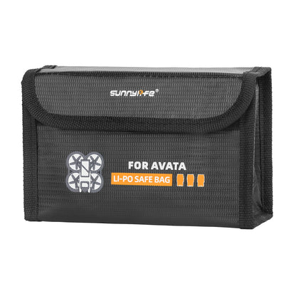 For DJI Avata 2 Battery Explosion Proof Bag Lithium Battery Storage Bag For DJI Avata Accessories  Battery Explosion Proof Bag