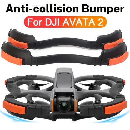 For DJI Avata 2 Drones Propeller Shock Absorption Protection Ring Cover Safety Guard Anti-collision Bumper Protector Rings