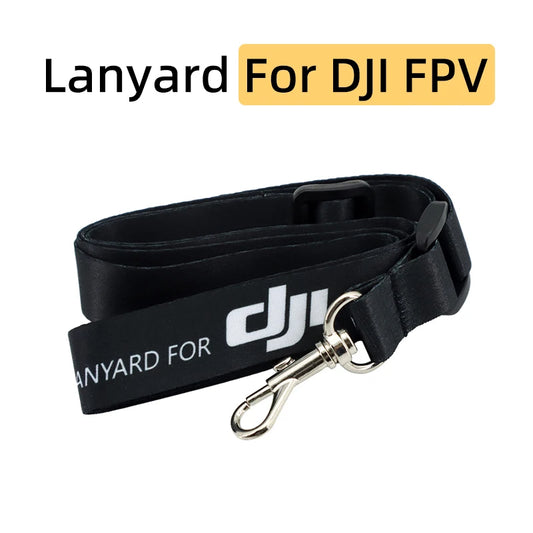 For DJI FPV/Avata/Phantom 3/4 Drone Remote Controller Lanyard Neck Strap Hanging Rope Adjustable Sling Accessories