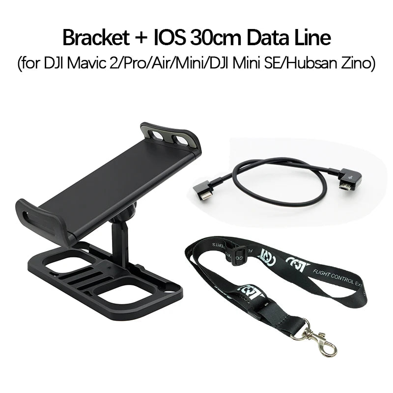 For DJI Mavic 2/Mini SE/Air/Pro/Spark Drone Remote Controller Extension Bracket Tablet Phone Super Long Fixed Holder Accessories