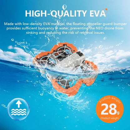 For DJI NEO Drone Floating Protector Guard Bumper Water Buoyancy Anti-Collision Ring Propeller Cover EVA  Lightweight Accessory