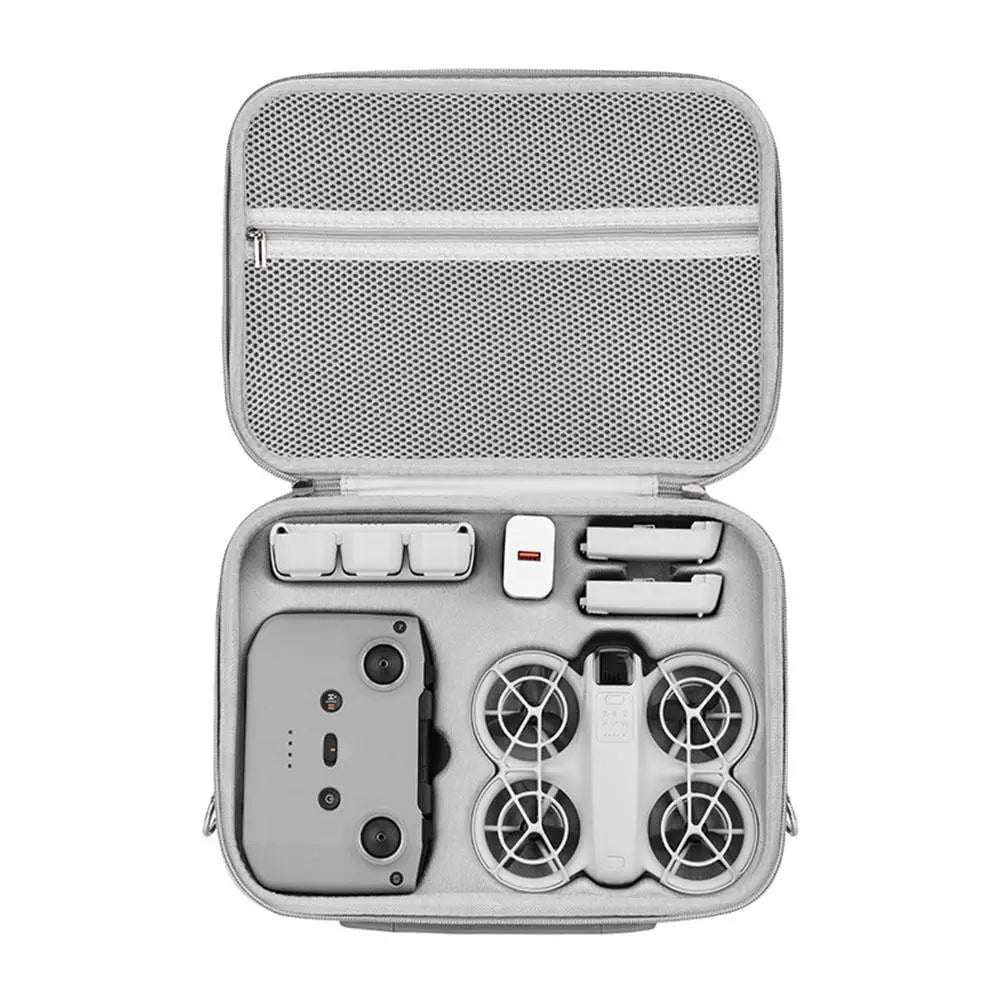 For DJI NEO Storage Bag Protective Carrying Case PU Leather Drop-resistant Hard Shell Handbag For DJI NEO Drones Accessories